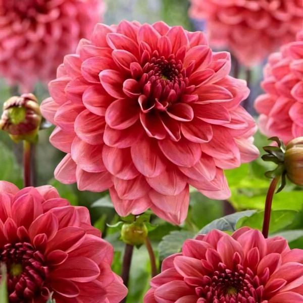 Саженцы Георгина декоративная Salmon Runner (Салмон Раннер)