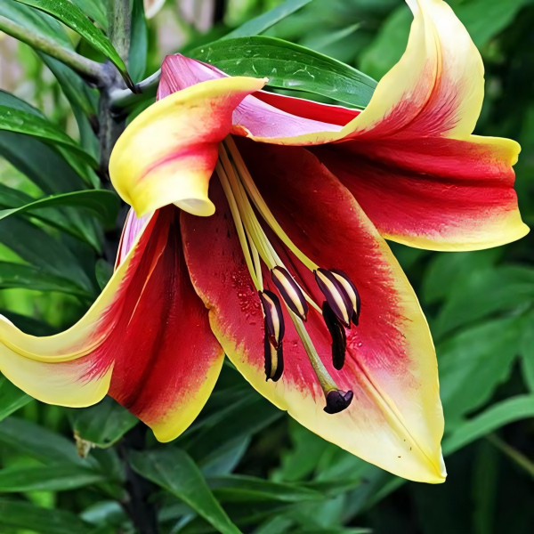 Луковицы Саженцы Лилия ОТ гибрид African Lady (Африкан Лейди) (3шт.)