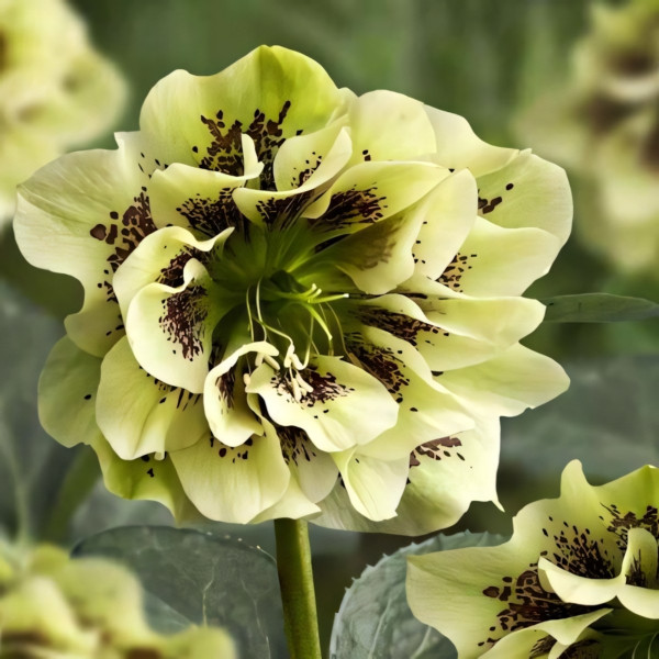 Саженец Морозник Дабл Эллен Йеллоу Споттед