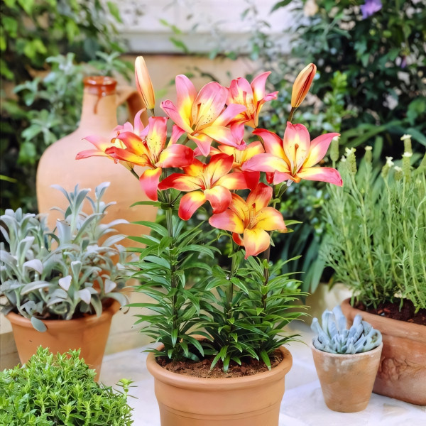 Луковицы  Лилия азиатская Costa del Sol (Коста Дель Сол) (3шт.)