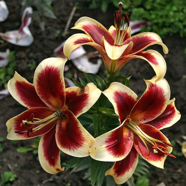 Луковицы Саженцы Лилия Ред Датч (3шт.)