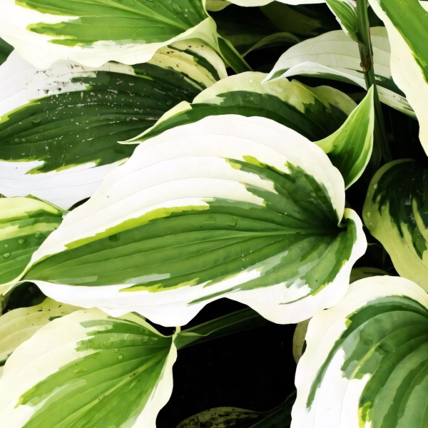 Саженцы Хоста Silk Road (Силк Роад) L