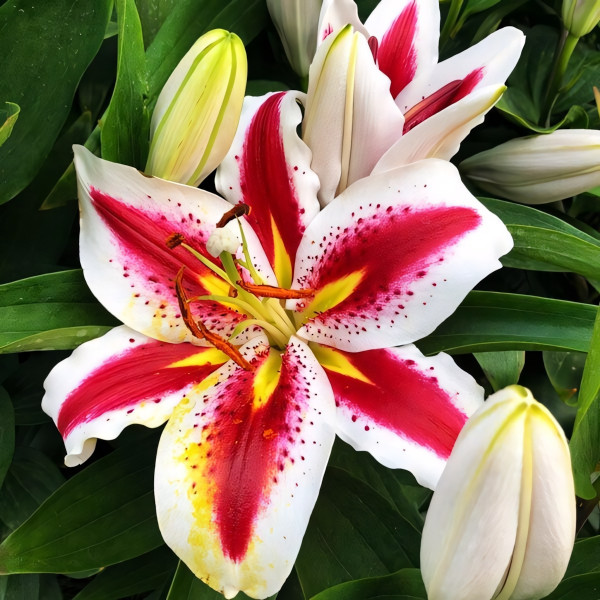 Луковицы  Лилия восточная Big Smile (Биг Смайл) (3шт.)