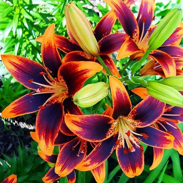 Луковицы  Лилия биколор азиатская Forever Susan (Форева Сьюзан) (3шт.)